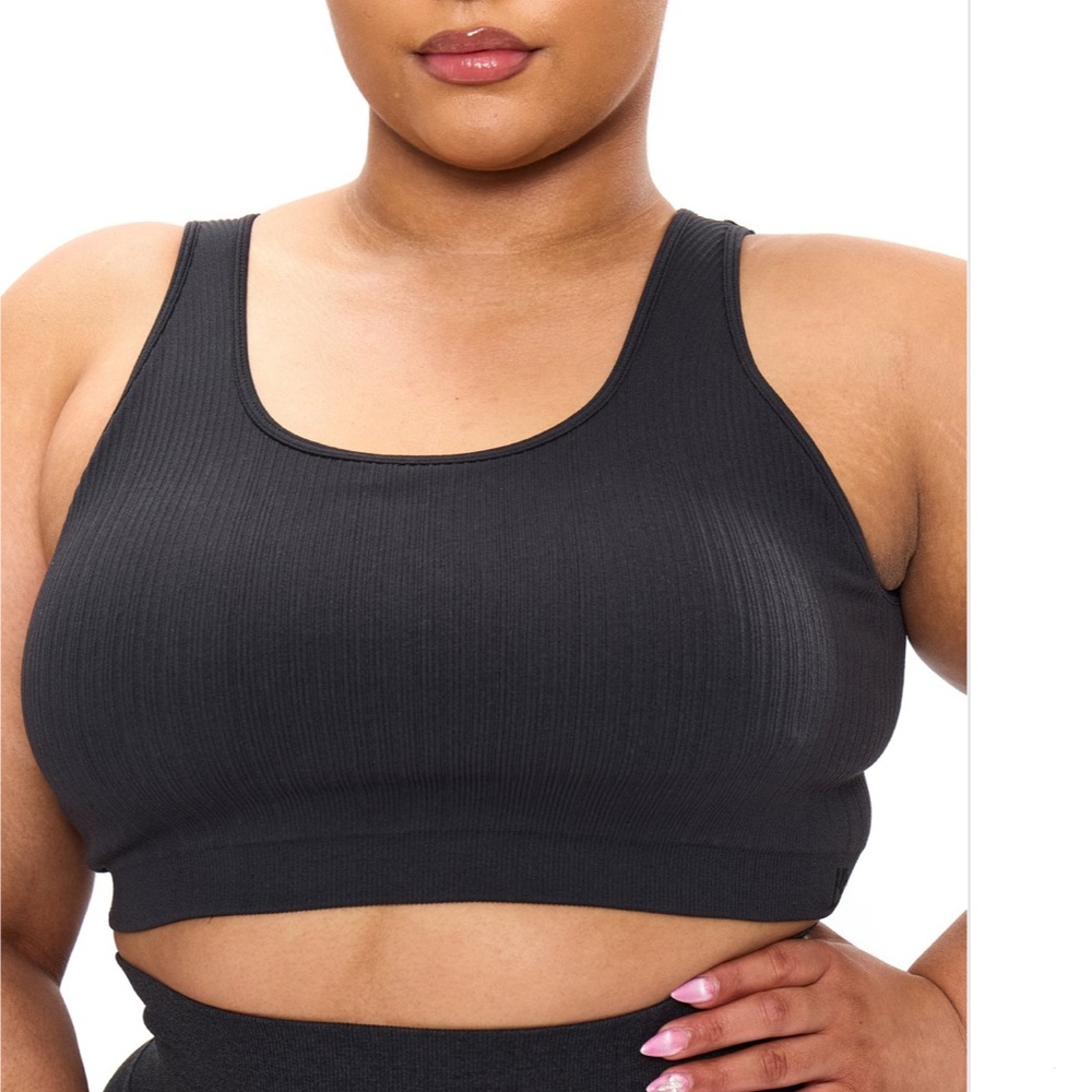 Black Buffbunny seamless sports bra